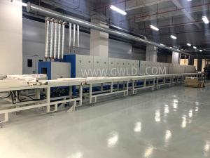蘆葦質顆粒片堿 生石灰推板窯爐電加熱
